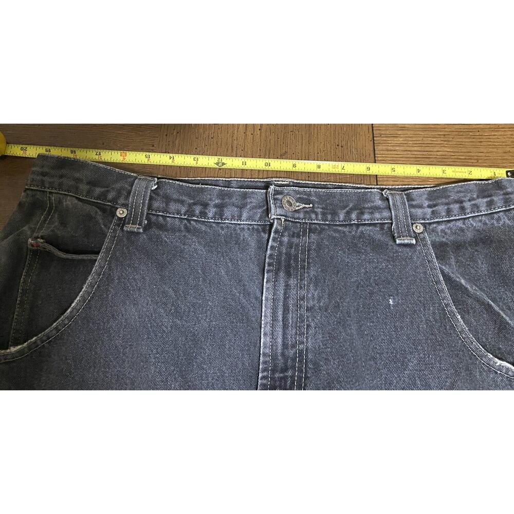 Guess Jeans Men’s Relaxed Fit 38/33 Black Denim 100% Cotton - Picture 9 of 12